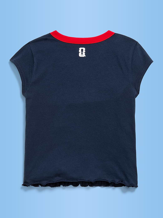 Old Navy FIFA World Cup 26™ Brazil Smocked Graphic T-Shirt for Girls — photo 3