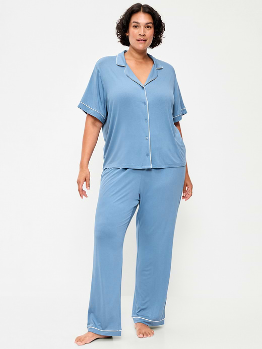 Old Navy Sunday Sleep Knit Jersey Pant Set — photo 7
