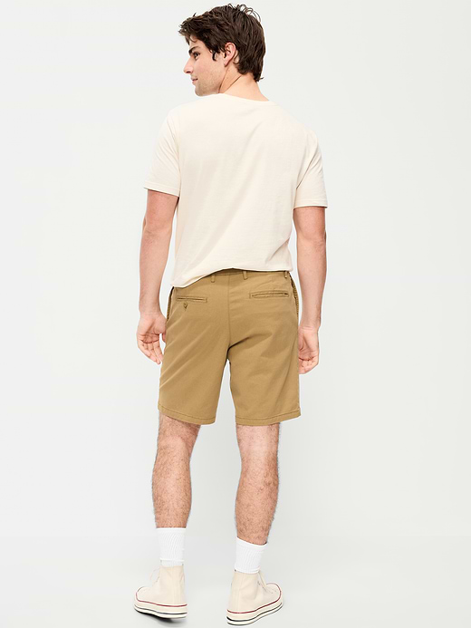 Old Navy Slim Built-In Flex Rotation Chino Shorts -- 8-inch inseam — photo 4
