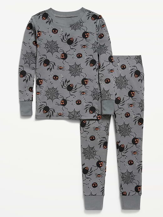 Old Navy Printed Snug-Fit Graphic Pajama Set for Girls — photo 4