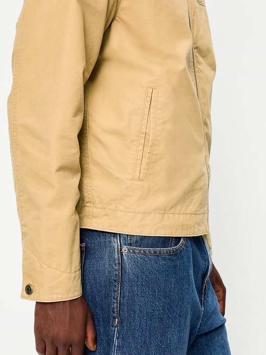 Old Navy Cropped Canvas Barn Jacket — photo 7