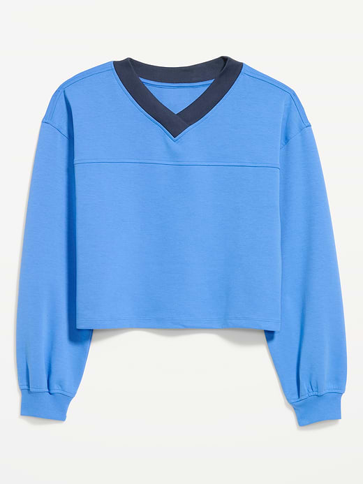 Old Navy Dynamic Fleece Oversized Cropped Sweatshirt — photo 6