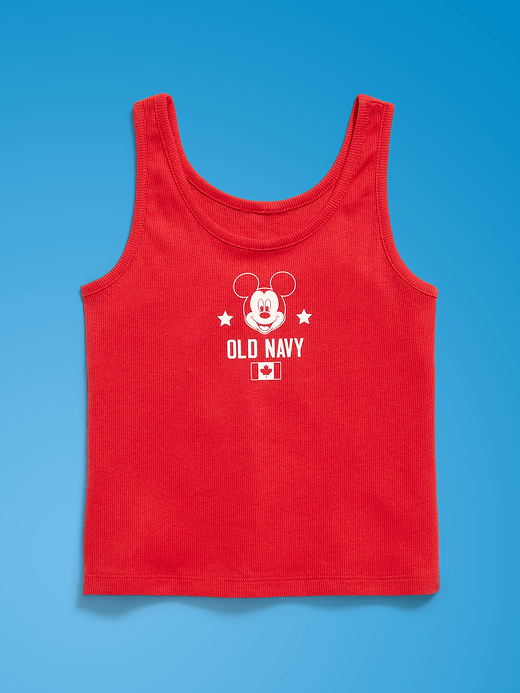 Old Navy Old Navy x Disney Mickey Mouse Ribbed Tank Top for Girls — photo 5