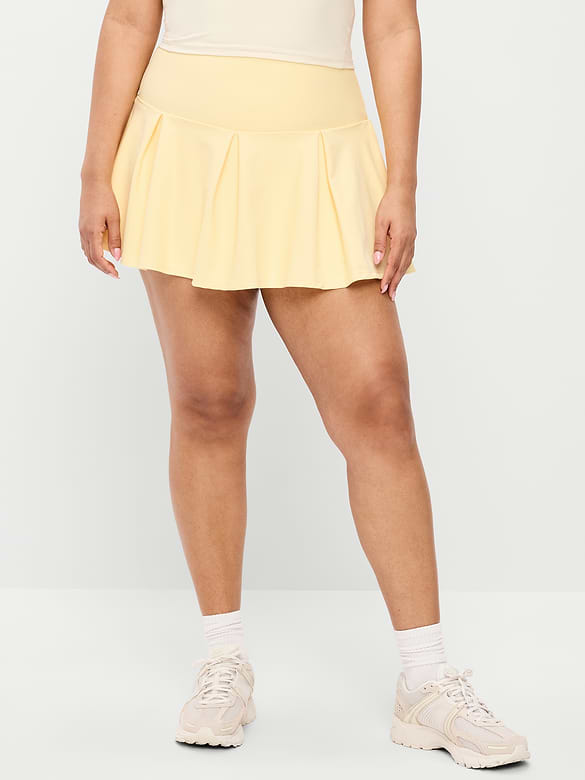 Old Navy Extra High-Waisted Drop-Waist PowerSoft Skort — photo 5