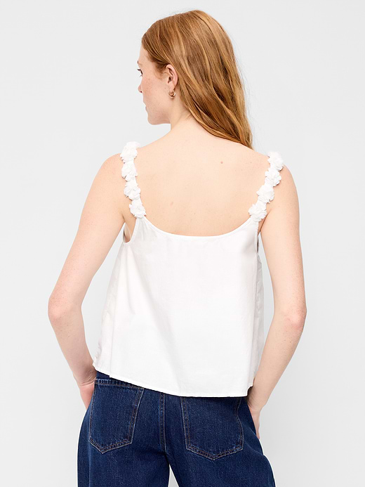 Old Navy Rosette-Strap Tank Top — photo 3