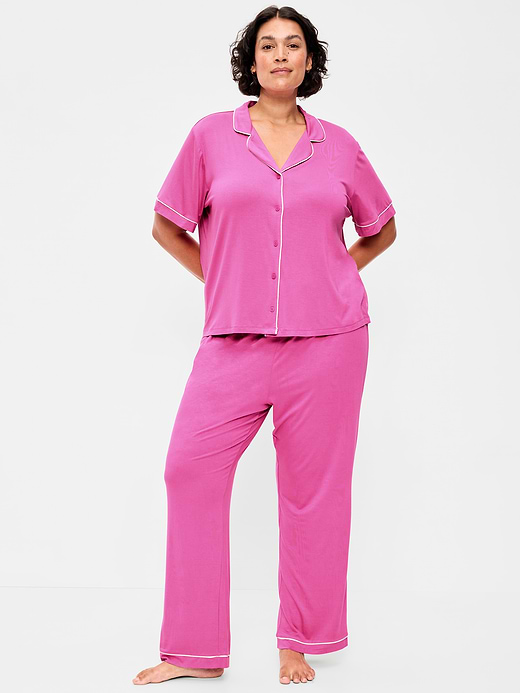Old Navy Sunday Sleep Knit Jersey Pant Set — photo 7