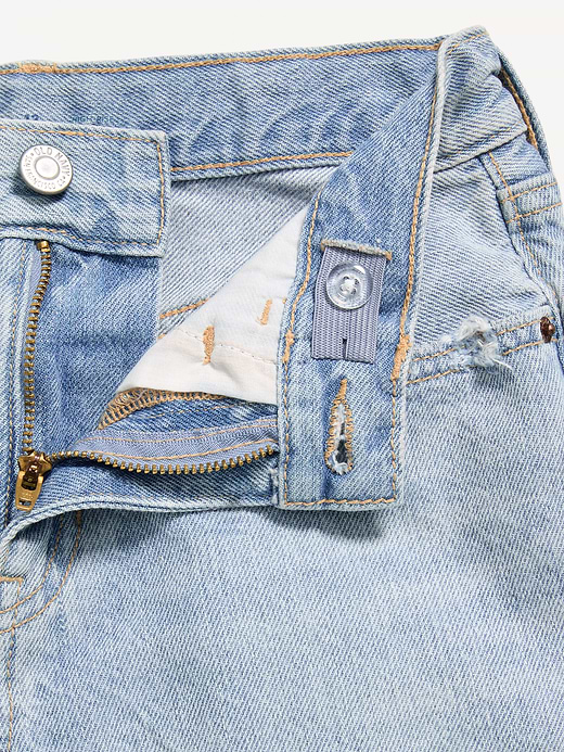 Old Navy High-Waisted Ripped Frayed-Hem Jean Shorts for Girls — photo 6