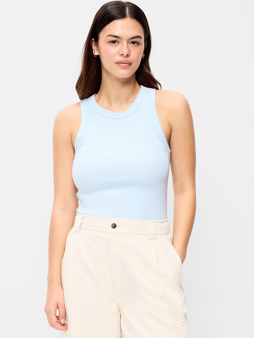 Old Navy Crop Ribbed Tank Top — photo 5