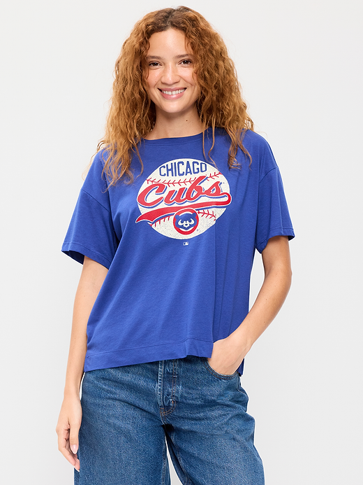 Old Navy Chicago Cubs Crew-Neck T-Shirt for Women — photo 1