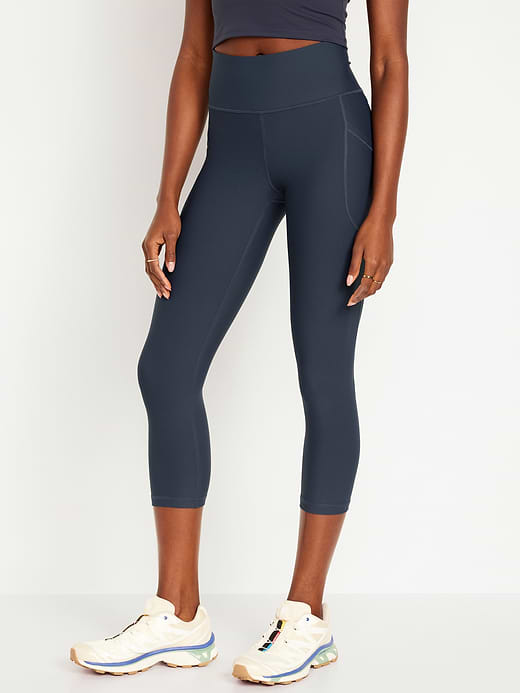 Old Navy High-Waisted PowerSoft Crop Pocket Leggings — photo 1