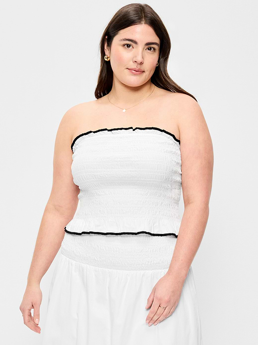 Old Navy Smocked Bodice Tube Top — photo 6
