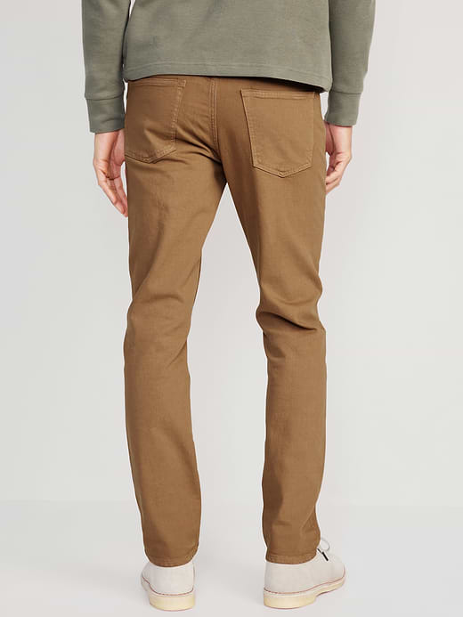 Old Navy Slim Built-In Flex Five-Pocket Pants — photo 3