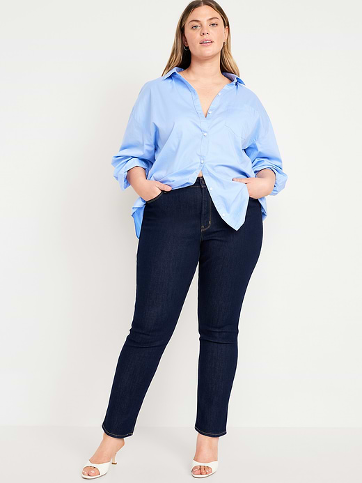 Old Navy High-Waisted Wow Straight Ankle Jeans — photo 8