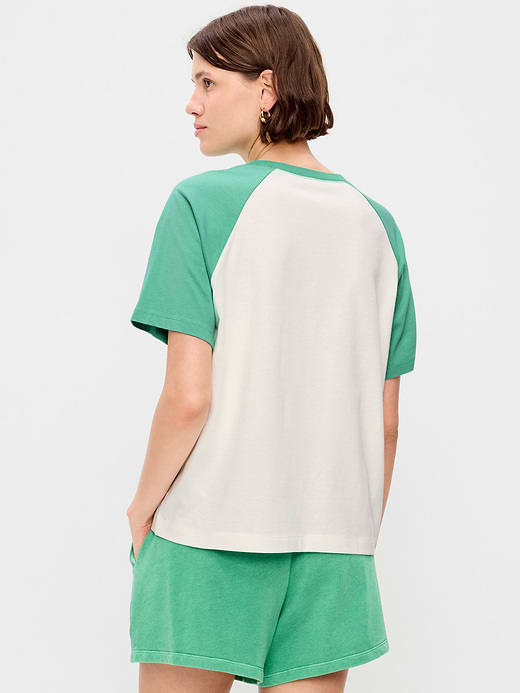 Old Navy Vintage Crew-Neck Raglan T-Shirt — photo 3