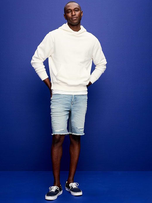 Old Navy Baggy Carpenter Jean Shorts-- 10-inch inseam — photo 1