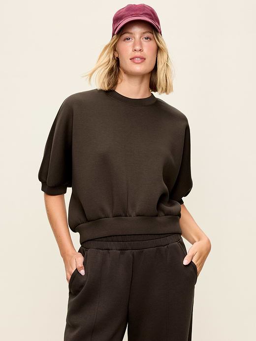 Old Navy Bounce Fleece Dolman-Sleeve Top — photo 1