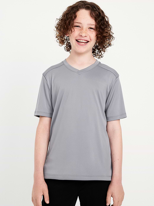 Old Navy Oversized Collared Soccer Jersey T-Shirt for Boys — photo 4