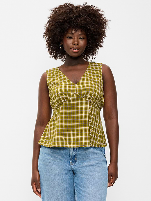 Old Navy Sleeveless V-Neck Tie-Back Top — photo 6