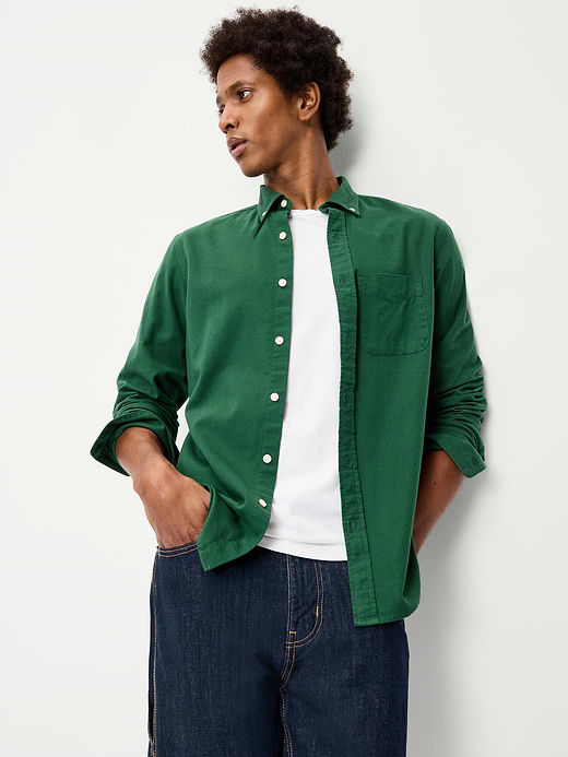 Old Navy Classic Fit Everyday Oxford Shirt — photo 4