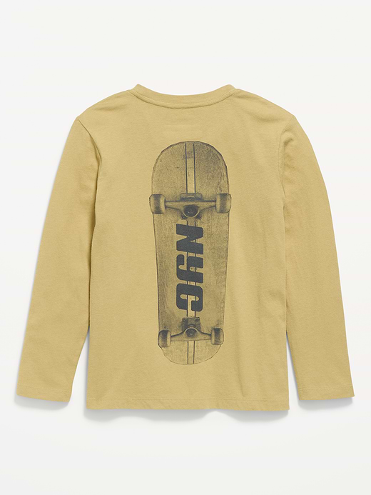 Old Navy Long-Sleeve Graphic T-Shirt for Boys — photo 3