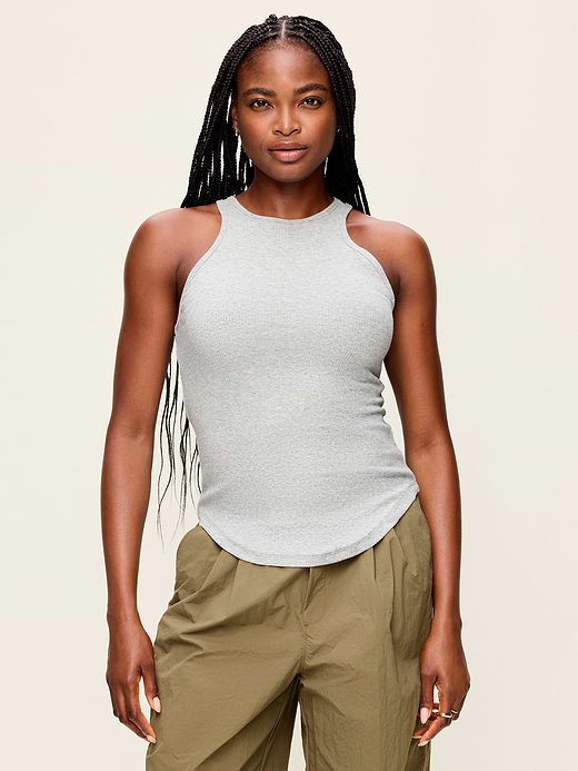 Old Navy Exhale Seamless Fitted Rib Tank — photo 5
