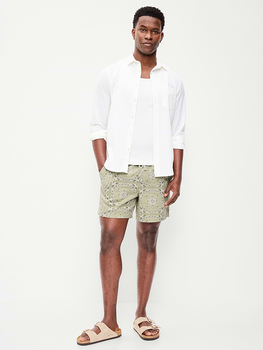 Old Navy Twill Jogger Shorts -- 5-inch inseam