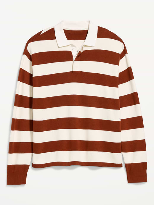 Old Navy Long-Sleeve Rugby Polo Sweater — photo 5