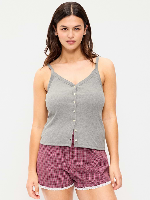 Old Navy Button-Front Cami Tank Top — photo 5