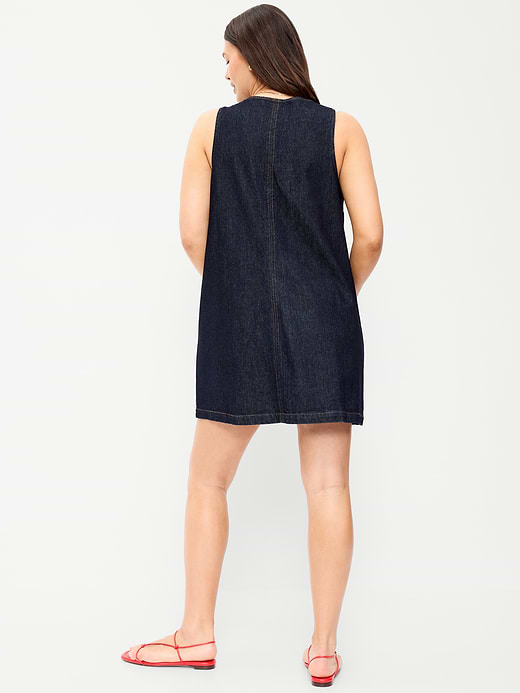 Old Navy Sleeveless Pinafore Mini Dress — photo 8