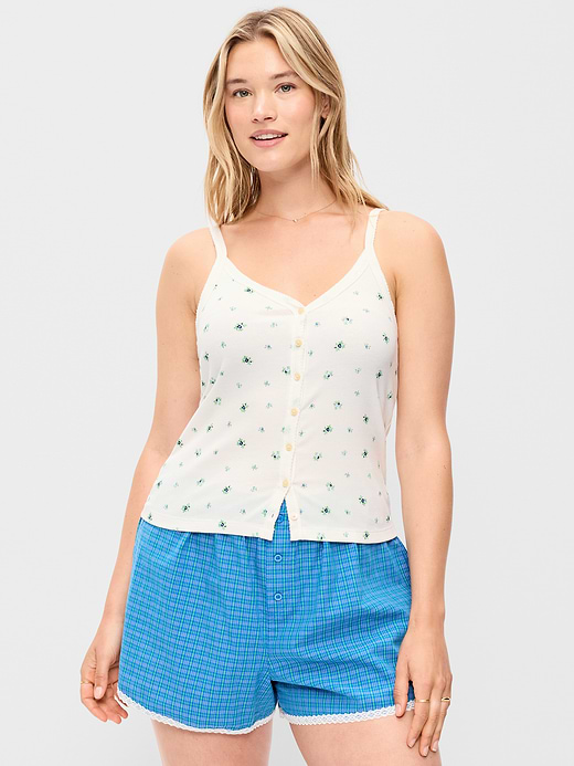 Old Navy Button-Front Cami Tank Top — photo 6