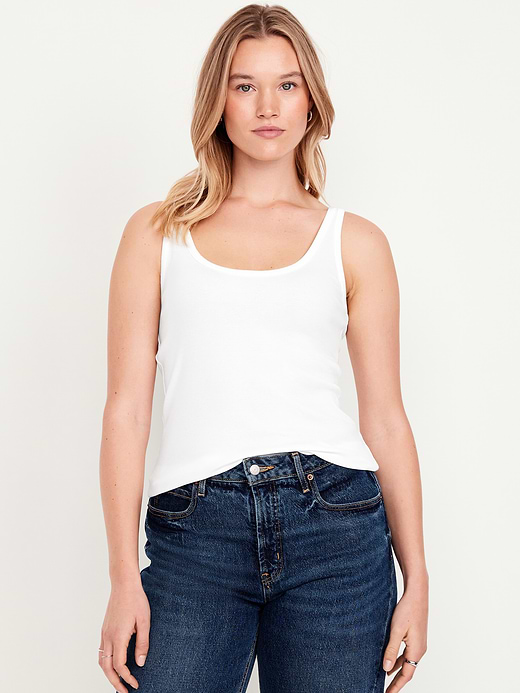 Old Navy First-Layer Ribbed Scoop-Neck Tank Top — photo 6