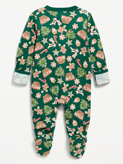 Old Navy 2-Way-Zip Sleep & Play Footed One-Piece for Baby — photo 4