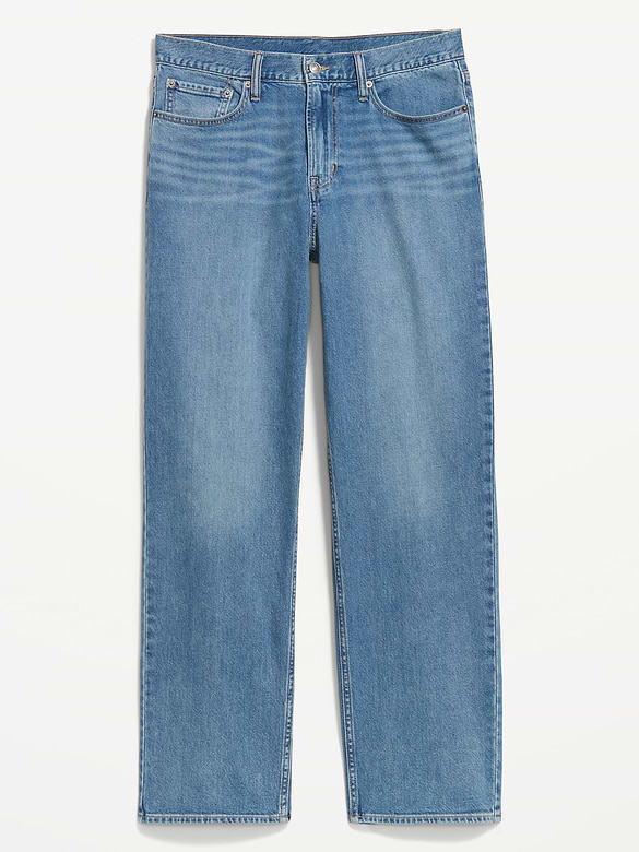 Old Navy Relaxed Loose Built-In Flex Jeans — photo 5