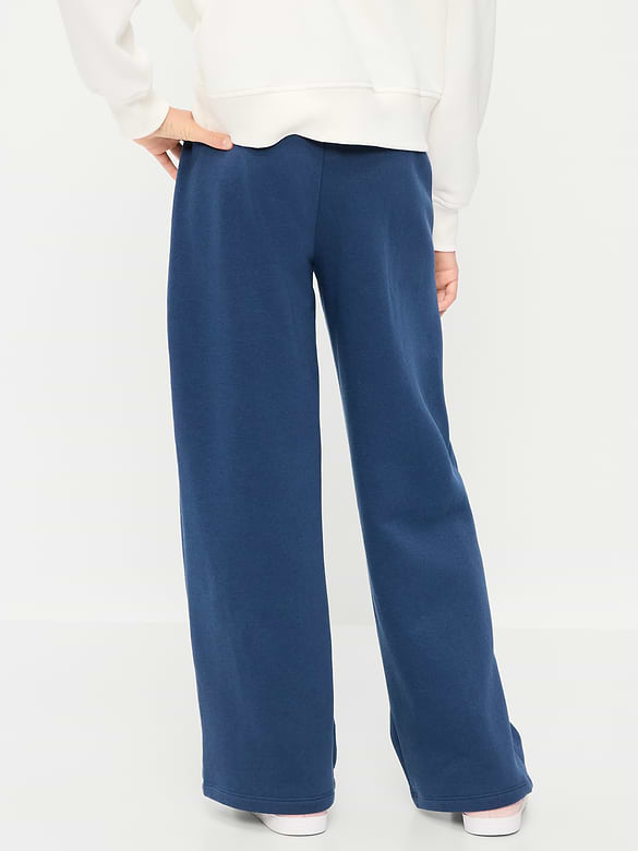 Old Navy High-Waisted Graphic Wide-Leg Sweatpants for Girls — photo 3