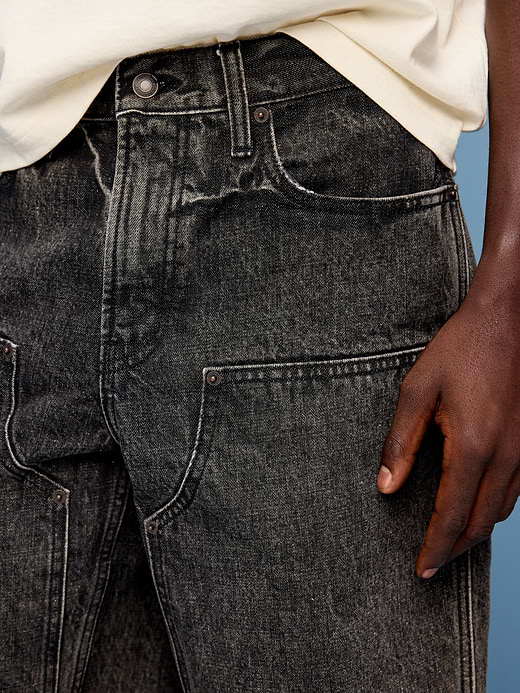 Old Navy Baggy Carpenter Jean Shorts-- 10-inch inseam — photo 4