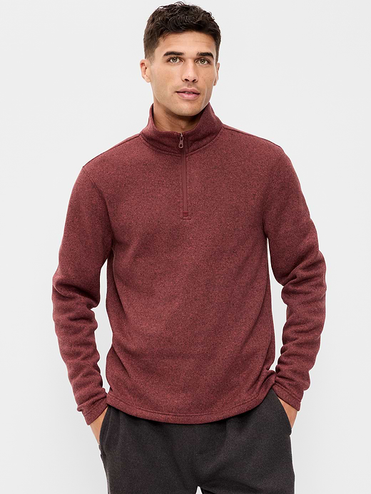 Old Navy Sweater Fleece Quarter-Zip — photo 1