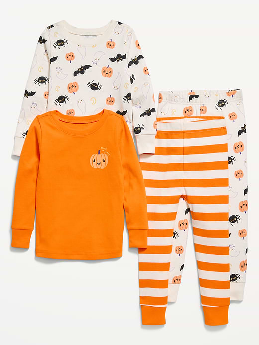 Old Navy Printed Snug-Fit Pajama 4-Piece for Toddler & Baby — photo 1