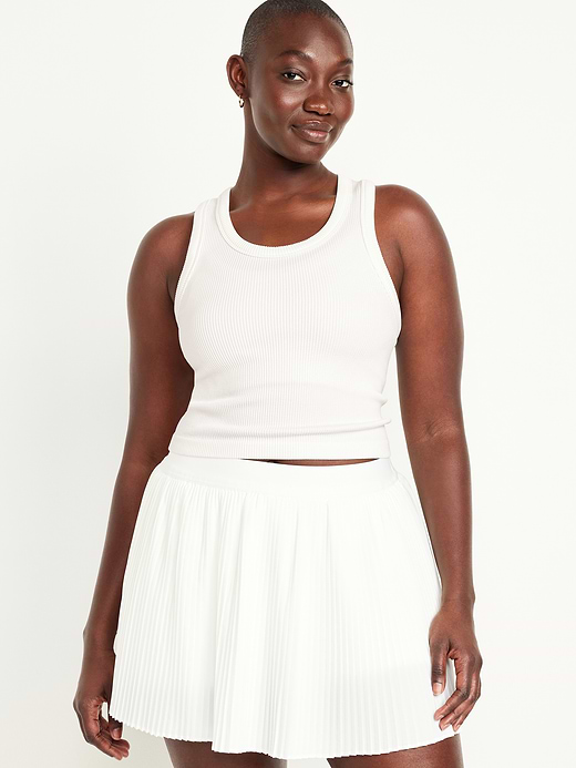 Old Navy Exhale Seamless Fitted Rib Tank — photo 6