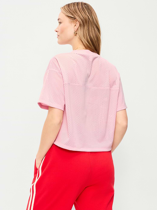 Old Navy Mesh Jersey Football Top — photo 7