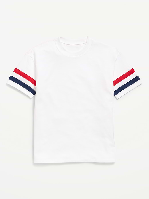 Old Navy Oversized Short-Sleeve Graphic Tunic T-Shirt for Girls — photo 1