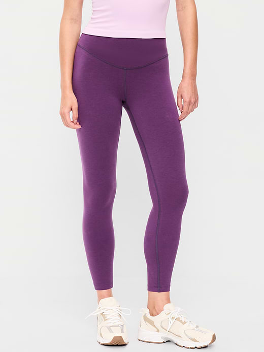 Old Navy High-Waisted PowerChill 7/8 Cotton Leggings — photo 1