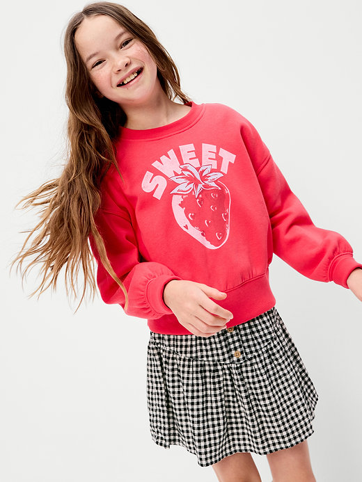 Old Navy Textured Eyelet Buttoned Skirt for Girls — photo 6