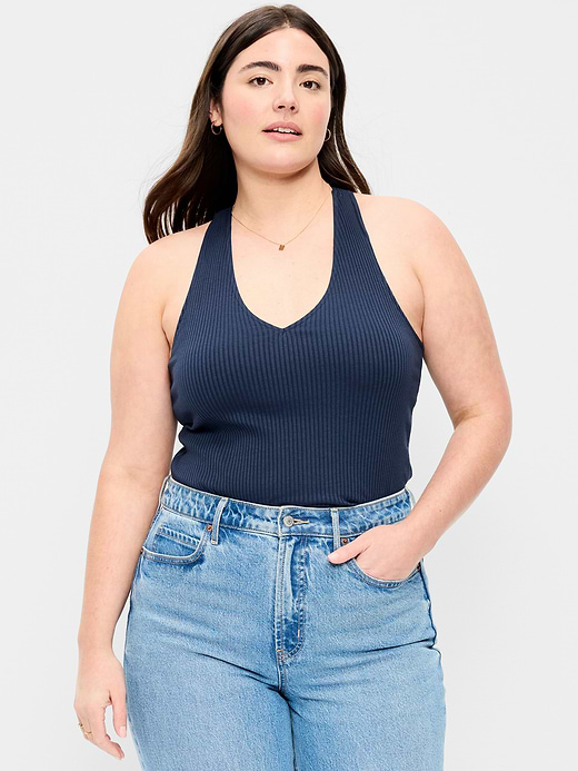 Old Navy Ribbed Loop-Back Halter Top — photo 7