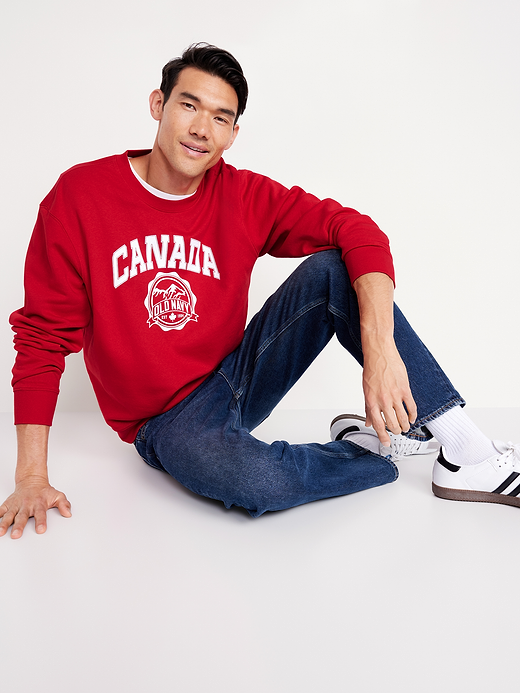 Old Navy Oversized Canada Logo Sweatshirt — photo 4