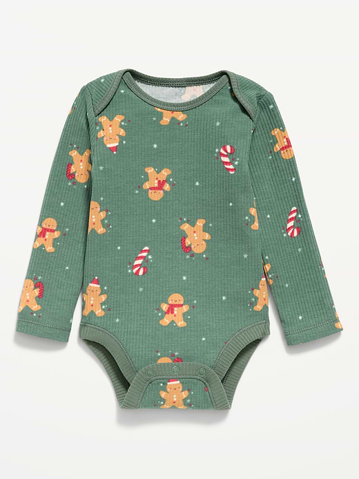 Old Navy Long-Sleeve Graphic Bodysuit for Baby — photo 1