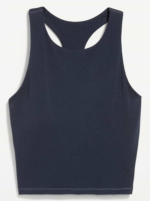 Old Navy Light Support PowerChill High-Neck Racerback Sports Bra — photo 5