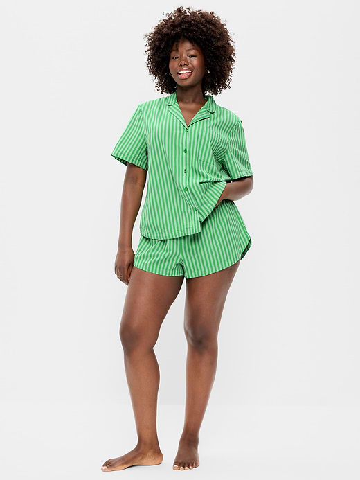 Old Navy Poplin Pajama Short Set — photo 5