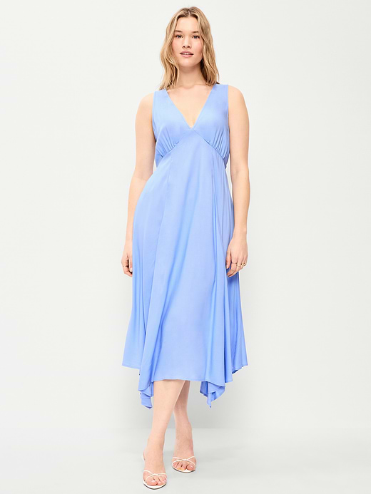 Old Navy Handkerchief Hem Midi Dress — photo 7