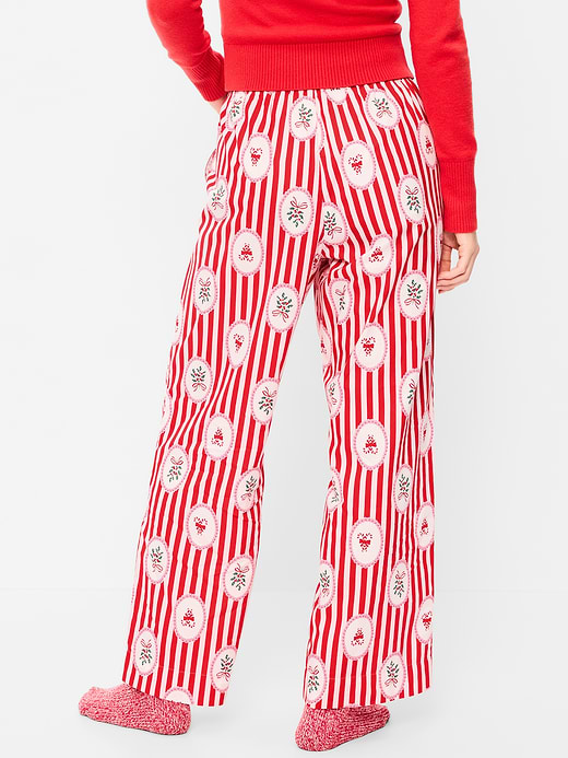 Old Navy High-Waisted Poplin Pajama Pant — photo 3