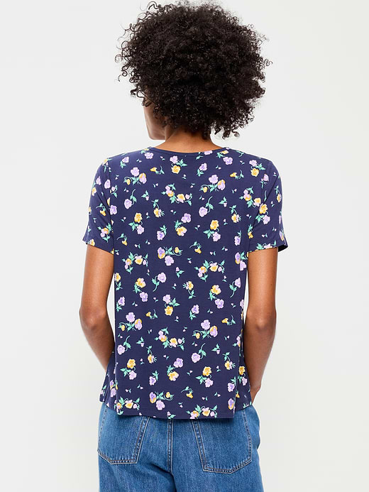 Old Navy Luxe Crew-Neck T-Shirt — photo 3